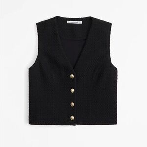 Abercrombie & Fitch Tweed Vest Top